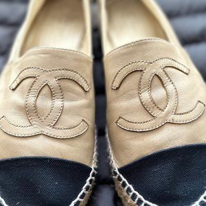 ** AUTHENTIC CHANEL ESPADRILLES**
